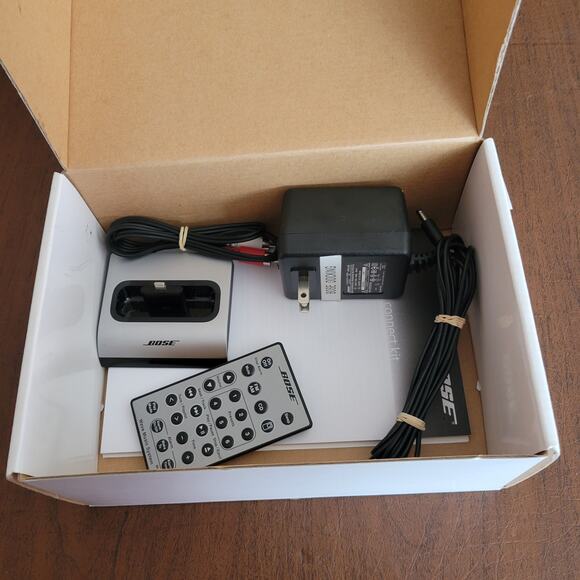 Bose Wave Connect Kit iPod 315527-0010 Complete w/ Power Supply, Remote, Cables